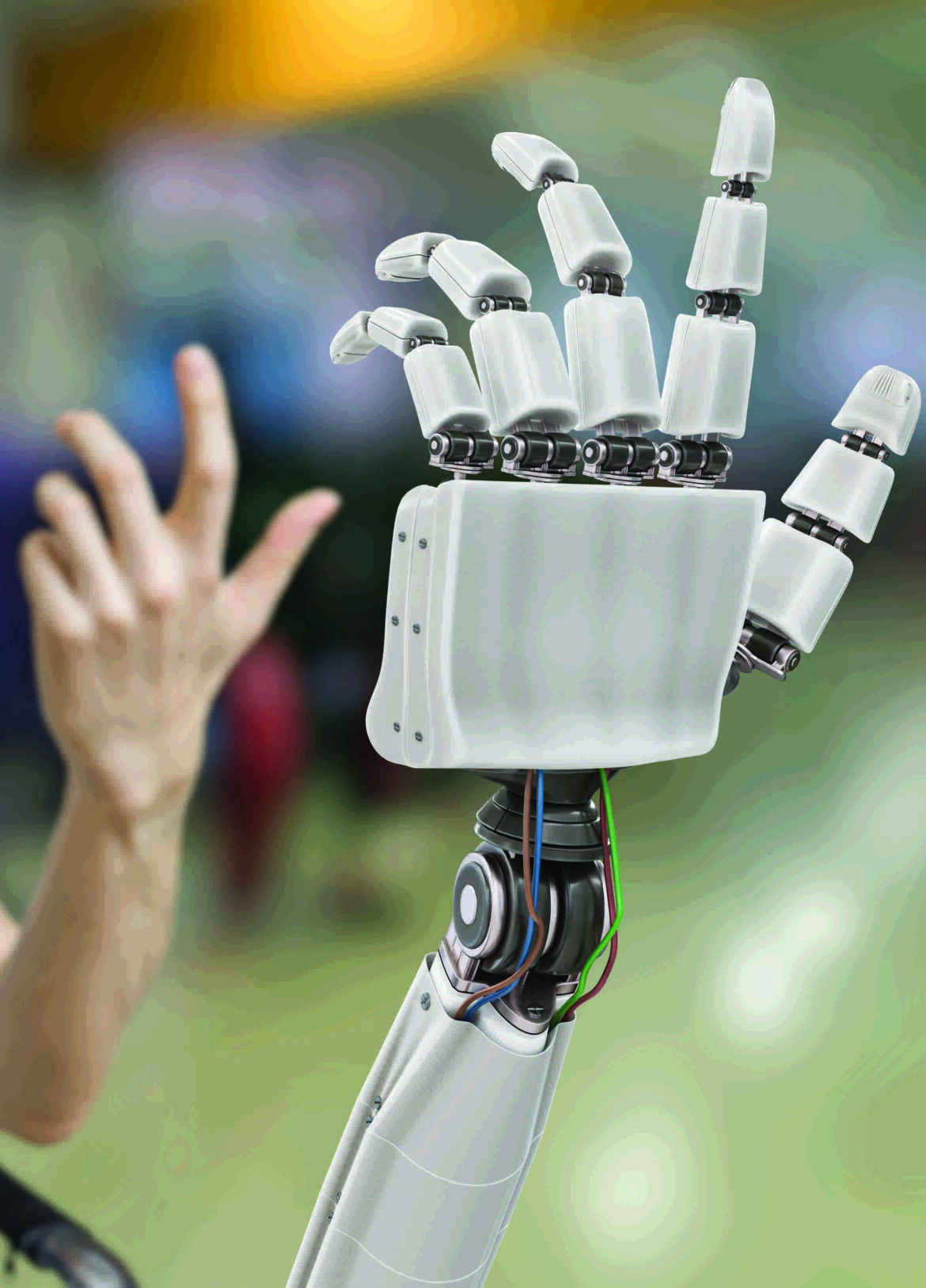 LA MAIN PROTHÉTIQUE INTELLIGENTE COMBINE À LA FOI LE CONTRÔLE HUMAIN ET CONTRÔLE ROBOTIQUE