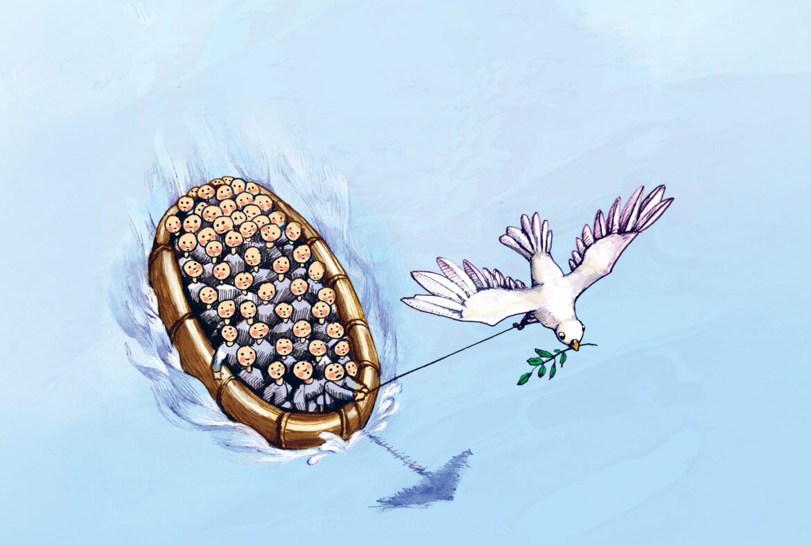 SERVICE FACE AU DÉSASTRE : Mémoire d’une visite auprès des réfugiés en Grèce