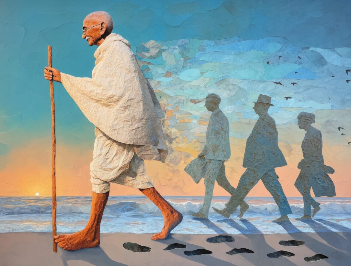 MOHANDAS GANDHI : UN LEADER QUI N'A JAMAIS DIRIGE