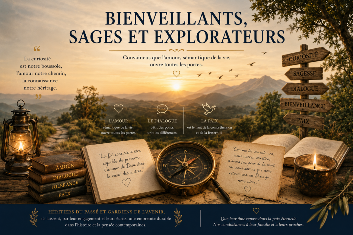 Bienveillants, sages et explorateurs